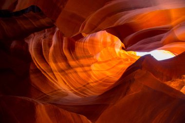 Yukarı Antilop Kanyonu, Navajo Kabile Parkı, Page, Arizona