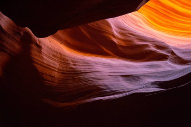 Yukarı Antilop Kanyonu, Navajo Kabile Parkı, Page, Arizona