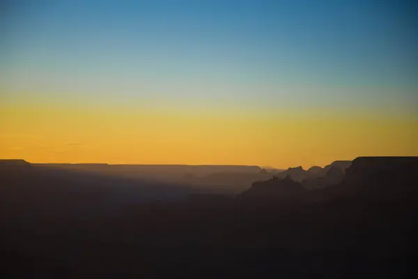 Büyük Kanyon üzerinde minimum gün batımı Kuzey Rim, Arizona