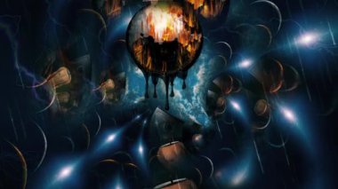 Varoluş yanılsaması mı yoksa televizyon zombisi mi? Canlandırılmış 4K video