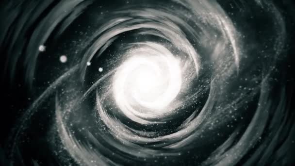 Галактика Тунелі Хмар Анімоване Відео — стокове відео