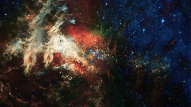 Espace Vivant Big Babies Rosette Nebula Vidéo Animée — Video