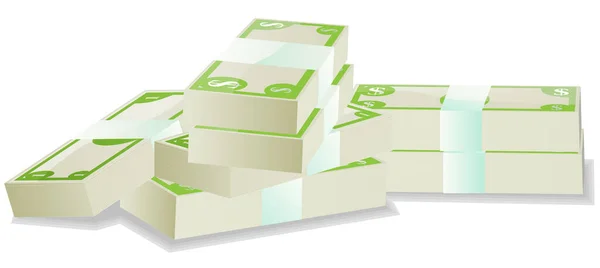 Illustration Des Billets Banque — Image vectorielle