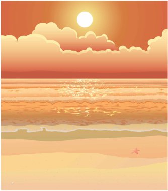 Tatil için arka plan vektör illüstrasyonu