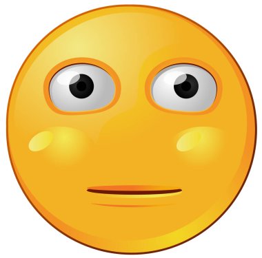 emojinin vektör illüstrasyonu