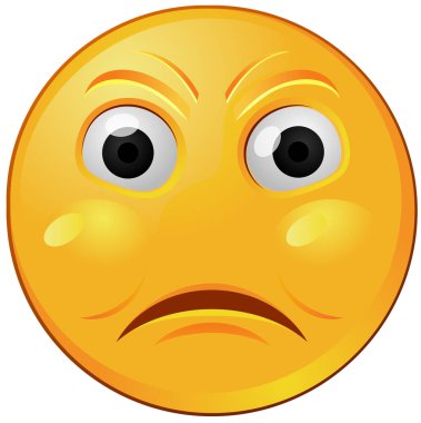 emojinin vektör illüstrasyonu