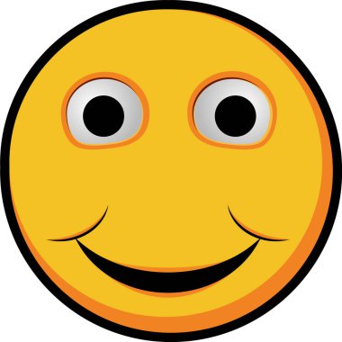 emojinin vektör illüstrasyonu