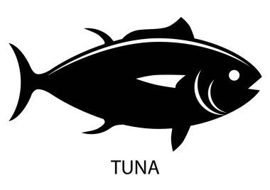 Akort balığı. Web simgesi basit illüstrasyon