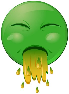 emojinin vektör illüstrasyonu