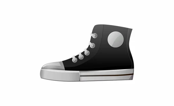 Shoes Icon Flat Illustration Shoe Vector Icons Web — Vettoriale Stock
