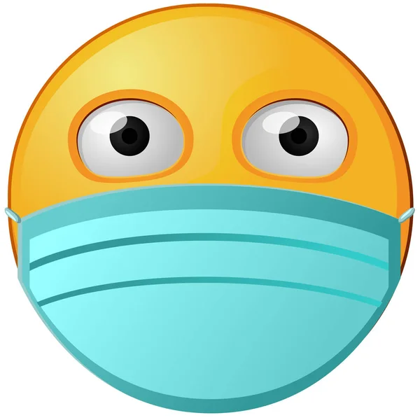 Illustrazione Vettoriale Emoji — Vettoriale Stock