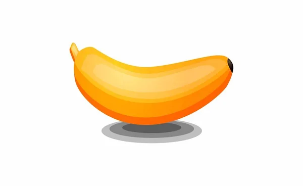 Ikona Banánu Vektorová Ilustrace — Stockový vektor
