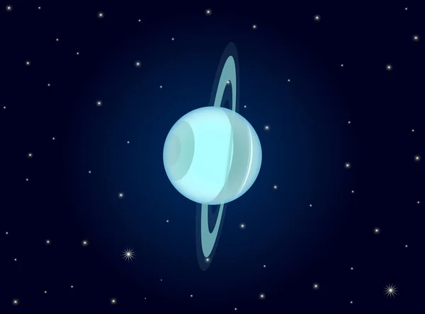 Planet All Mit Sonnensystem — Stockvektor