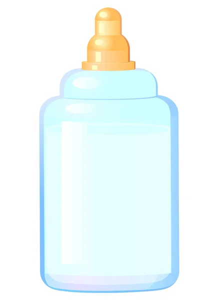 Symbol Der Babymilchflasche Vektorillustration — Stockvektor