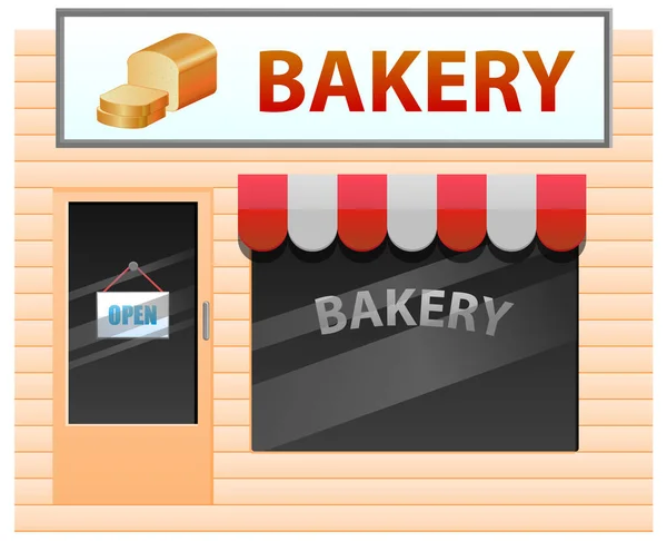 Bakery Icon Vector Illustration — Stock Vector