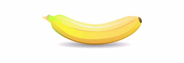 Icona Banana Illustrazione Vettoriale — Vettoriale Stock