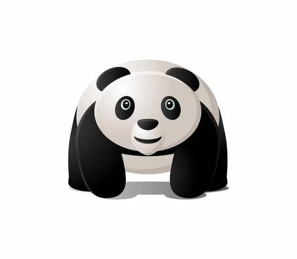 Realistische Panda — Stockvektor