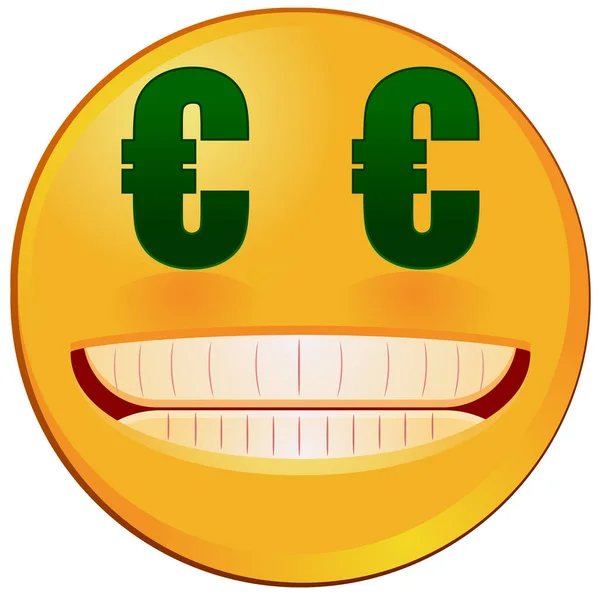 Ilustração Vetorial Emoji — Vetor de Stock