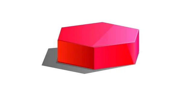 Équarrissage Cubes Rouges — Image vectorielle