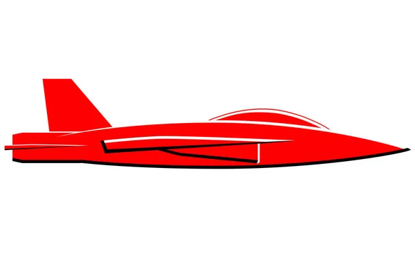 Icono Chorro Rojo Ilustración Vectorial — Vector de stock