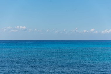 güneşli bir plaj tropikal