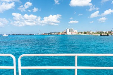 Cozumel - Quintana Roo Mexico 27 Şubat 2023 - Cozumel işareti