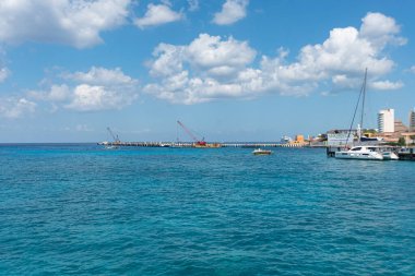 Cozumel - Quintana Roo Mexico 27 Şubat 2023 - Cozumel işareti