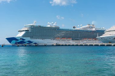 Cozumel - Quintana Roo Mexico 27 Şubat 2023 - Cozumel işareti