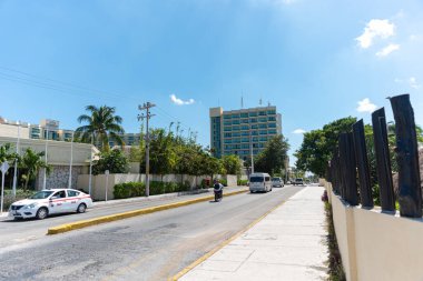 Cozumel - Quintana Roo Mexico 27 Şubat 2023 - Cozumel işareti