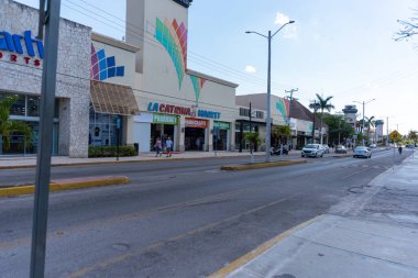 Cozumel - Quintana Roo Mexico 27 Şubat 2023 - Cozumel işareti