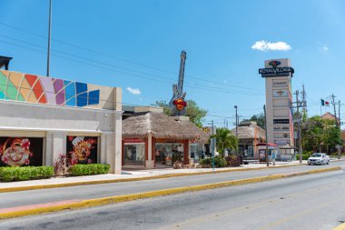 Cozumel - Quintana Roo Mexico 27 Şubat 2023 - Cozumel işareti