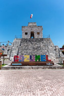 Cozumel - Quintana Roo Mexico  February 27 - 2023 - Cozumel sign clipart