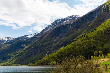 Skjolden - Norveç - 16 Mayıs 2023 - Dağ