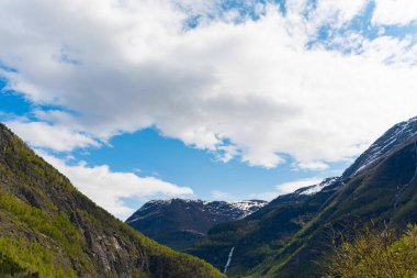 Skjolden - Norveç - 16 Mayıs 2023 - Dağ