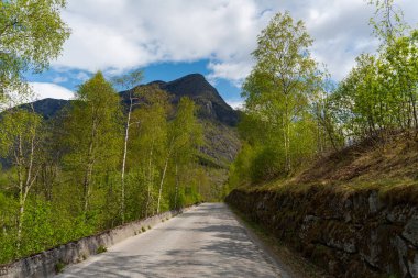 Skjolden - Norveç - 16 Mayıs 2023 - Dağ