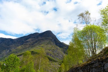 Skjolden - Norveç - 16 Mayıs 2023 - Dağ