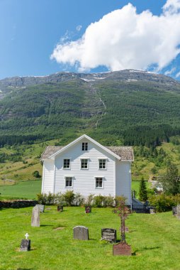Olden - Norway - June 28 - 2023 - Church clipart