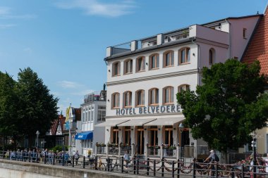 Warnemunde - Almanya - 17 Temmuz - 2023