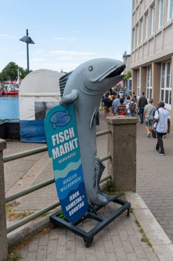 Warnemunde - Almanya - 17 Temmuz - 2023