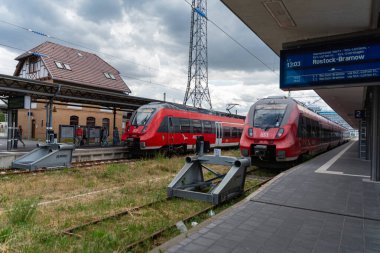 Warnemunde - Almanya - 17 Temmuz - 2023