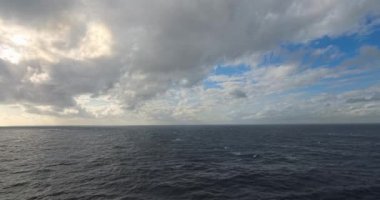 Gündüz gökyüzü ve deniz - Su hareketi