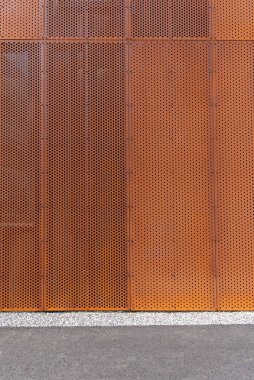 Metal desenli fotoğraf