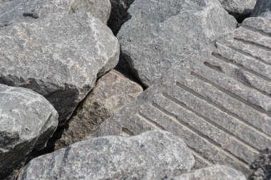 Taş doku kalıbının fotoğrafı