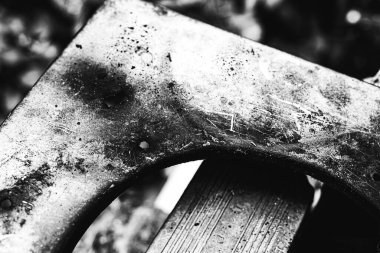 Metal desenli fotoğraf