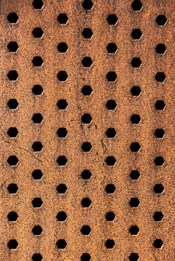 Metal desenli fotoğraf