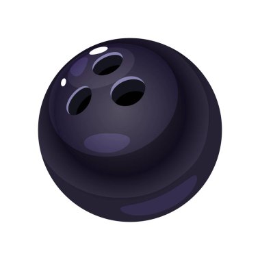 Bowling topu beyaz arka plan üzerinde izole.