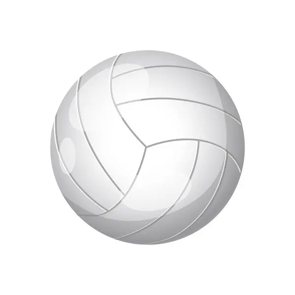 Beyaz Arkaplanda İzole edilmiş Voleybol Topu.