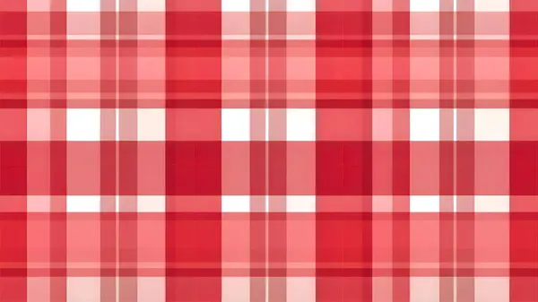 stock image 4K checkered plaid background in red and white colors for clothing fabric prints and home textile.