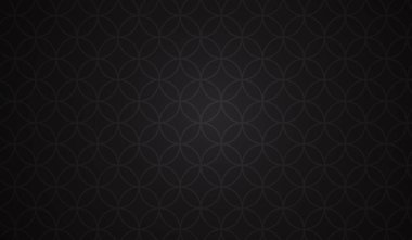 Geometrik yazdırmalı 4K siyah gradyan arkaplan.
