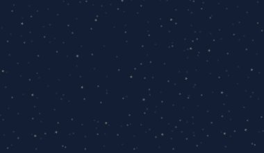 Koyu arkaplanda farklı parçacık ve yıldız şekilli vektör arkaplanı. 